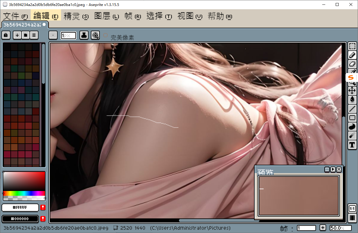 Aseprite v1.3.15.5 像素动画制作软件 专业像素画工具 支持GIF/WebP导出 汉化版和安装版