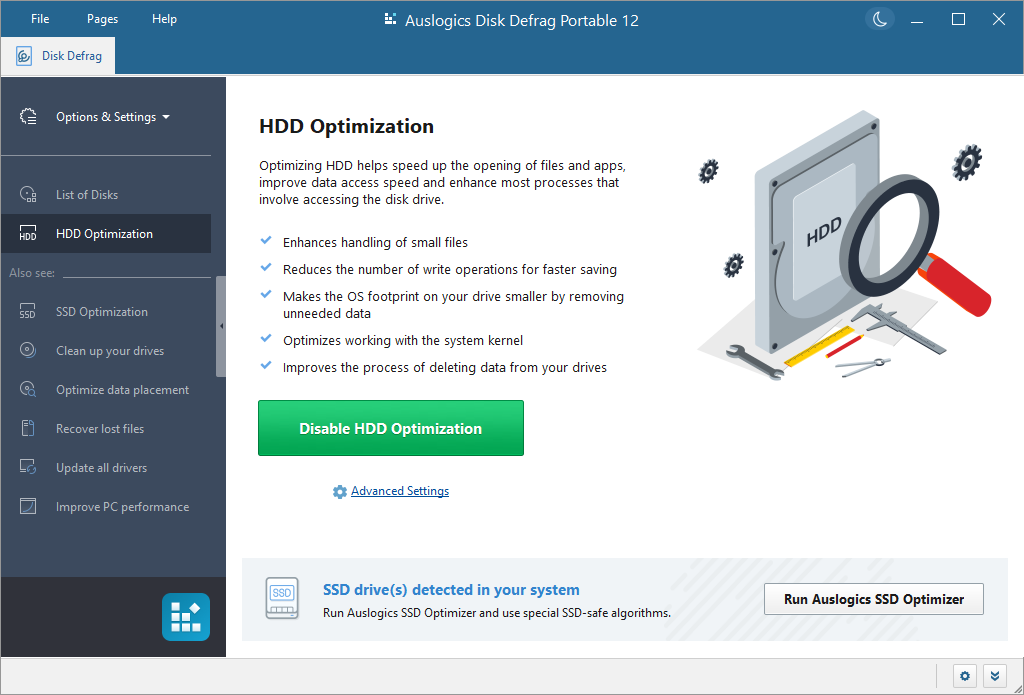 Auslogics Disk Defrag v3.6.0.0/12.1.0.0 磁盘碎片整理工具 专业版便携版 汉化版 多版本合集