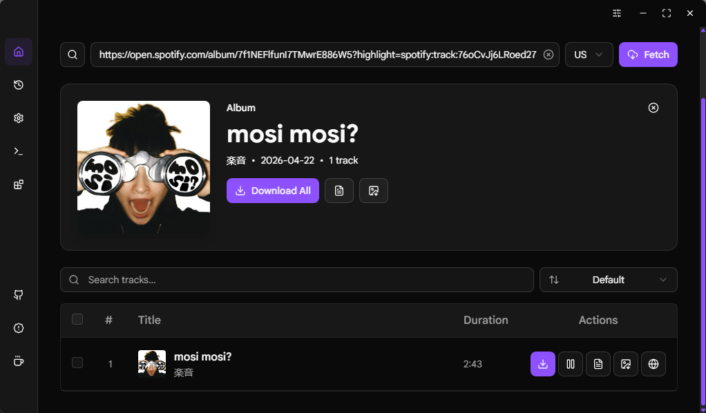 SpotiFLAC v7.1.6 便携版 高品质Spotify无损音乐下载神器 截图