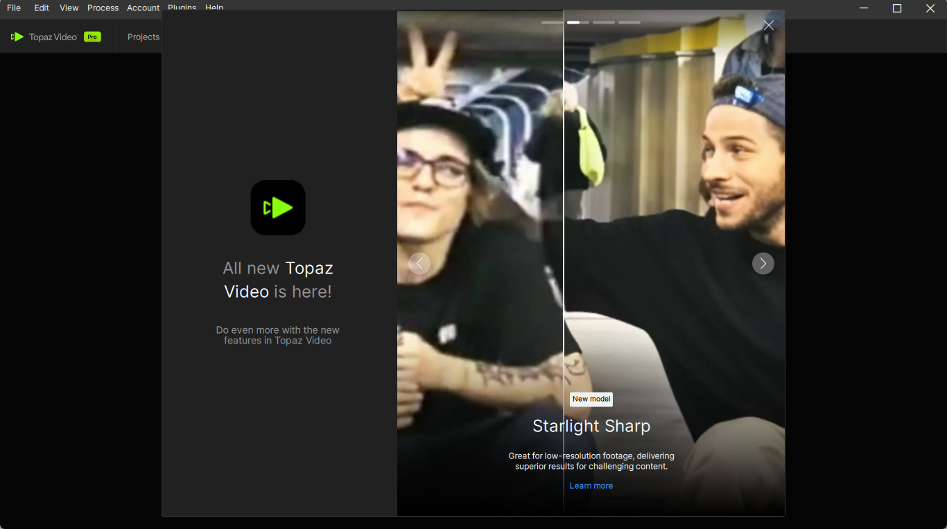 Topaz Video AI v1.5.0 高级版 极致AI视频修复增强工具 截图