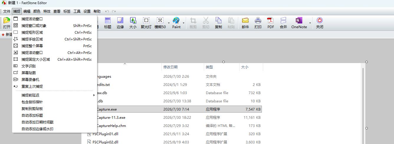 FastStone Capture v11.3 绿色便携版 经典的单文件屏幕截图录屏神器 截图