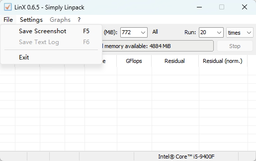 LinX v0.6.5.0 绿色便携版 极致严苛的 CPU 超频压力测试与浮点跑分神器 截图