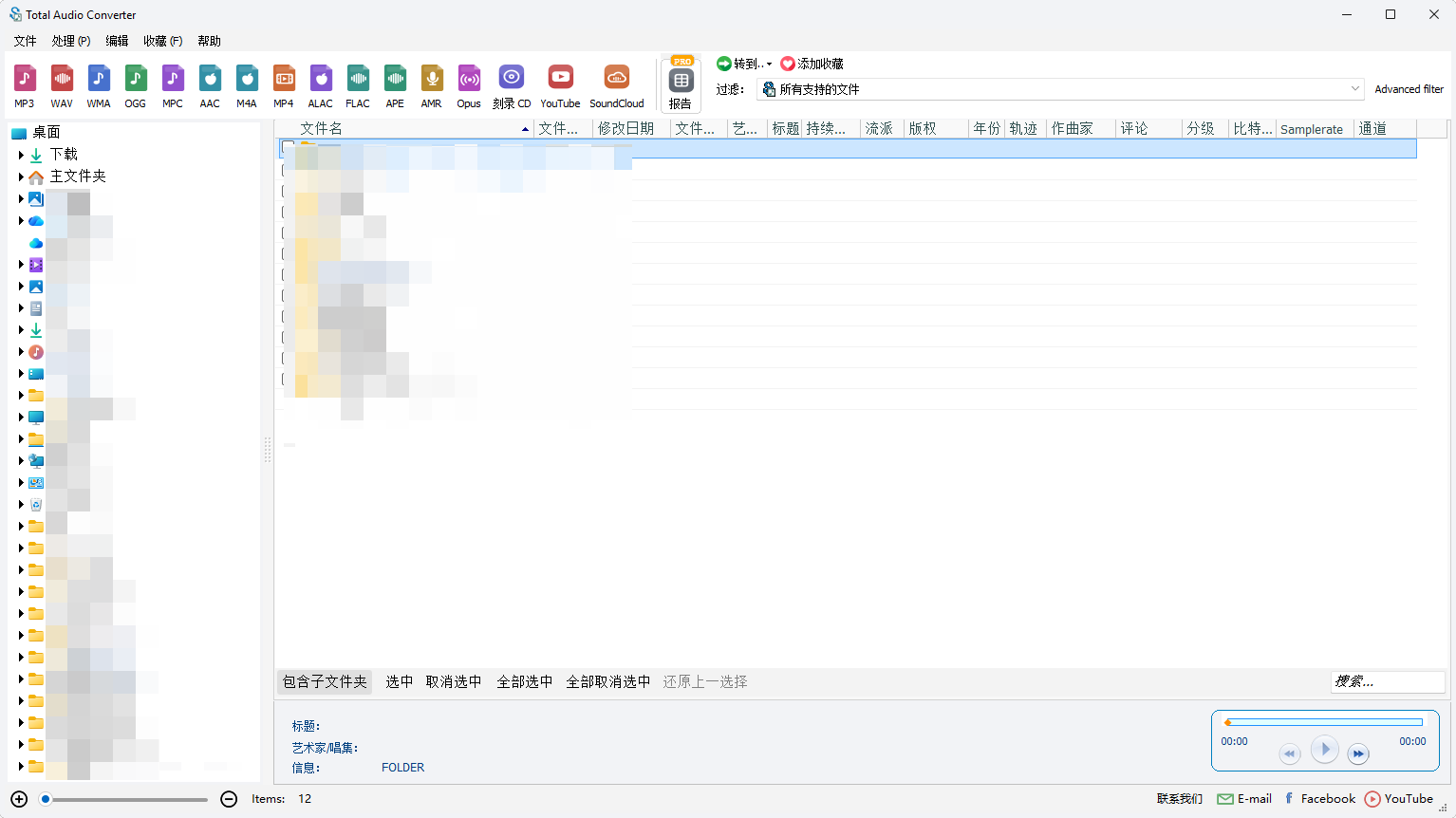 CoolUtils Total Audio Converter 专业音频转换工具 便携版  截图