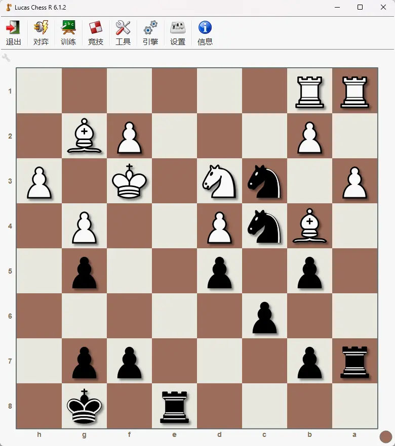 Lucas Chess R(免费国际象棋程序) v6.1.2 开源绿色版 人机对战复盘分析与残局训练神器 截图