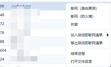 NetBlocker(进程断网工具) v1.0 绿色版 路由黑洞与防火墙双模精准单进程断网与启动自拦截神器 截图