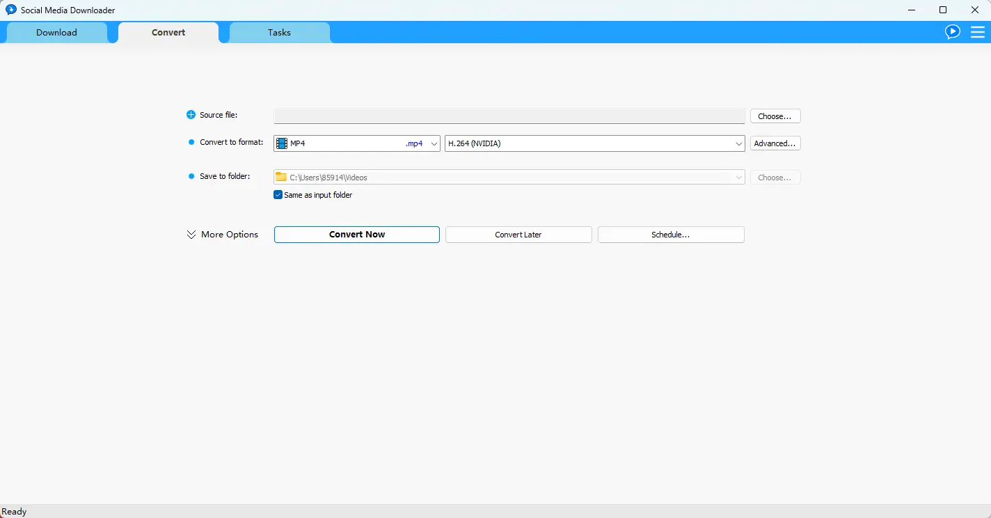 Social Media Downloader(社交媒体下载神器) v8.5.21 多语便携版 - 海内外主流社交音视频与图文图集批量抓取提取利器【开箱即用】 真实测试截图