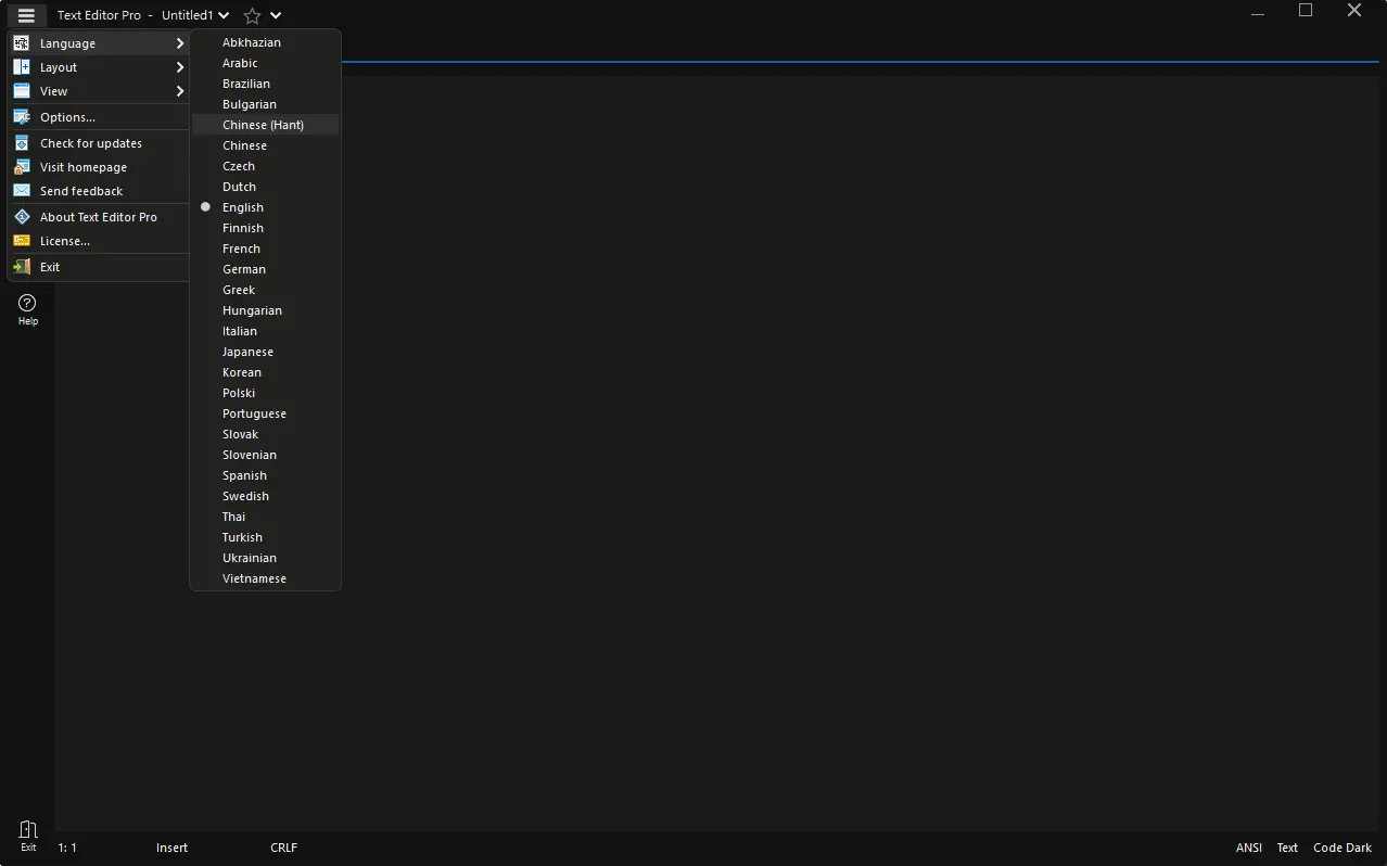 Text Editor Pro(轻量文本代码编辑器) v37.0.0 中文绿色版 - 多标签大文件秒开多编码识别与纯净免安装利器【记事本平替】 真实测试截图