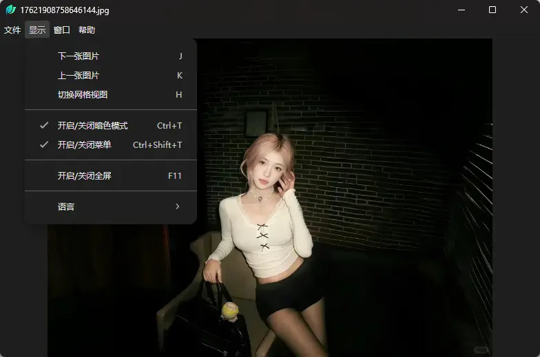 LeafView(轻量级图片查看器) v4.4.3 开源绿色版 - 极简秒开海量格式图片浏览利器 真实测试截图