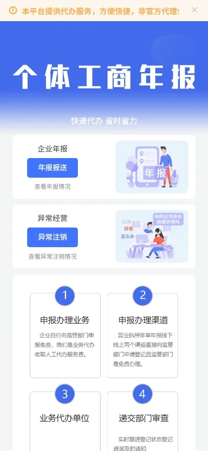 LikeAdmin多端通用个体工商年报系统v2.0(ThinkPHP6+Vue3+Uniapp+可视化装修+多渠道支付+代码生成器)
